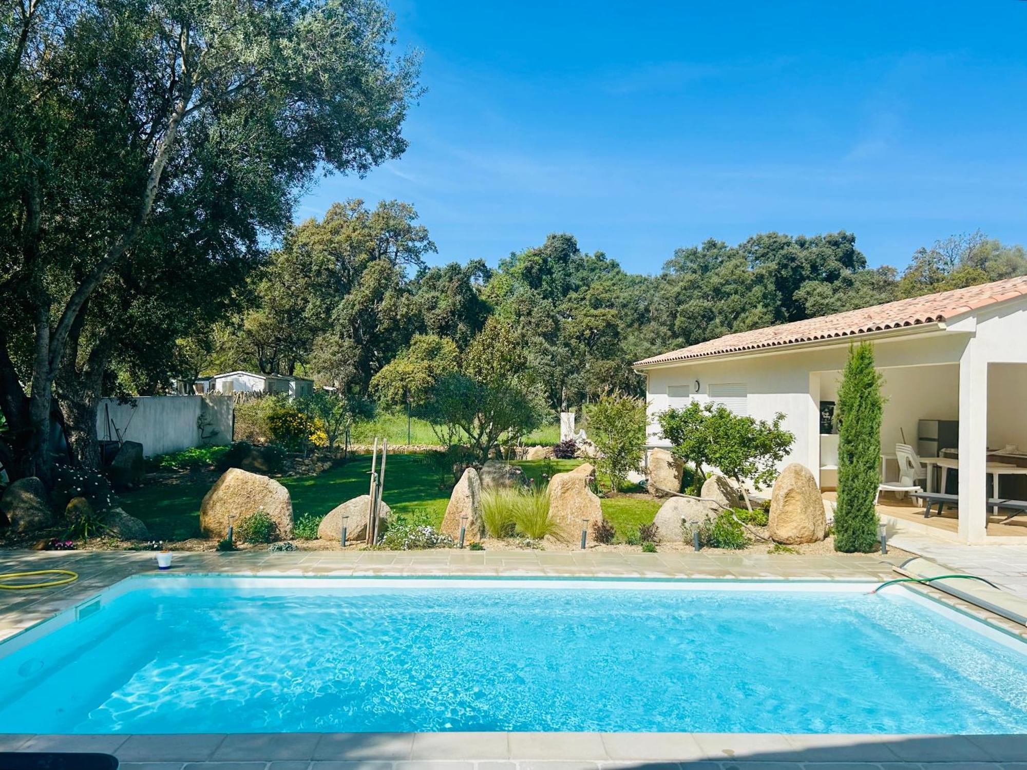 Mini Villa Pascal Paoli Avec Piscine - Proche Mer Prunelli-di-Fiumorbo ภายนอก รูปภาพ
