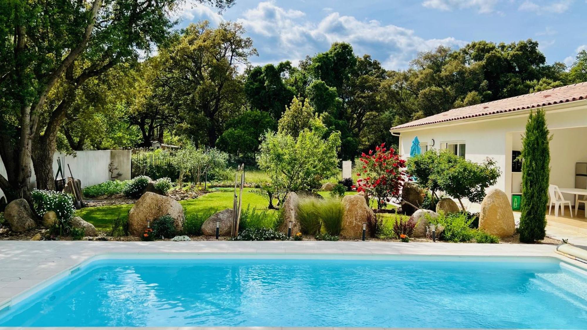 Mini Villa Pascal Paoli Avec Piscine - Proche Mer Prunelli-di-Fiumorbo ภายนอก รูปภาพ